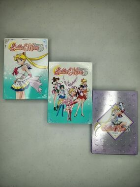 Sailor Moon SuperS Complete DVD Set Season 4 Part 1 & 2 + Movie Viz Anime